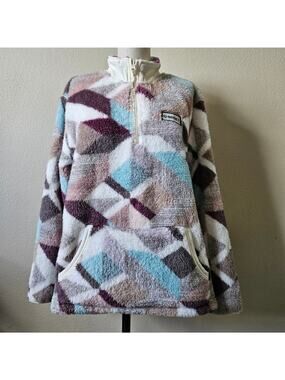 Hooey Fleece Quarter Zip Pullover Medium